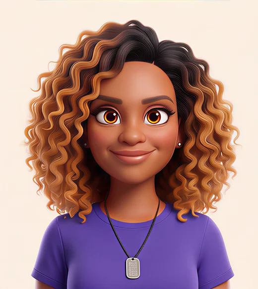 Confident expression, 3D
