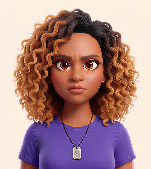 Focused expression, 3D