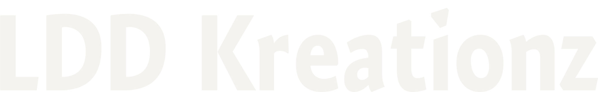 Wordmark reversed on plum
